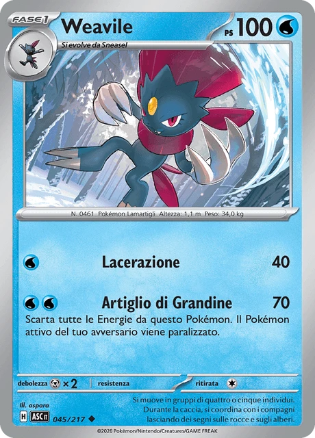 Weavile – Normal