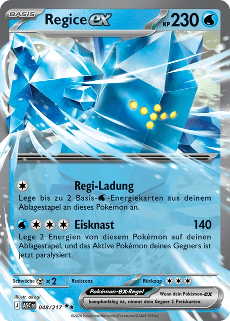 Regice-ex – Holo