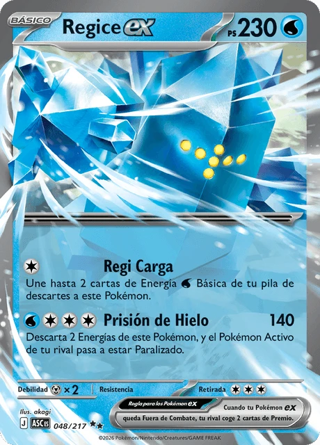 Regice ex – Holo