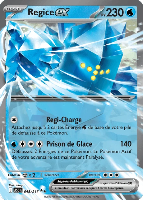 Regice-ex – Holo