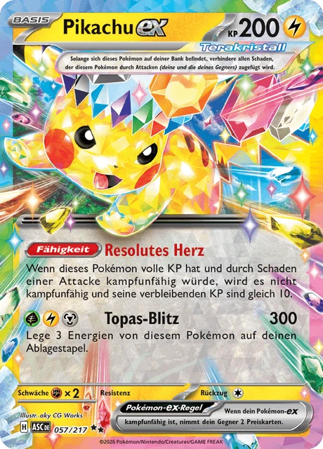 Pikachu-ex – Holo