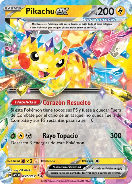 Pikachu ex – Holo