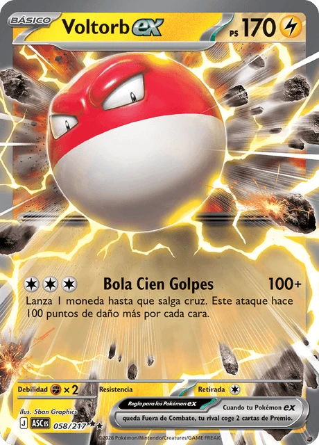 Voltorb ex – Holo