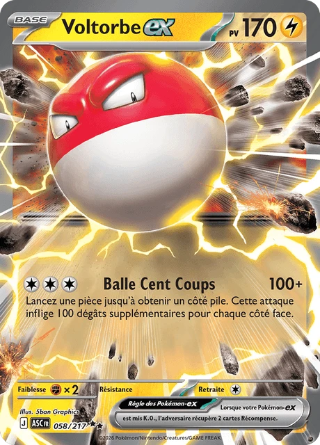 Voltorbe-ex – Holo