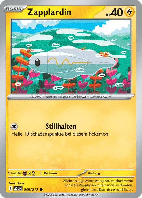 Zapplardin – Reverse Holo · Energy Symbol