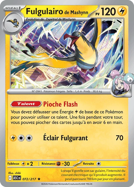 Fulgulairo de Mashynn – Reverse Holo · Poké Ball