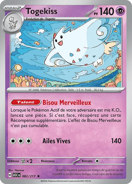 Togekiss – Reverse Holo · Energy Symbol