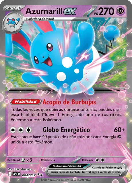 Azumarill ex – Holo