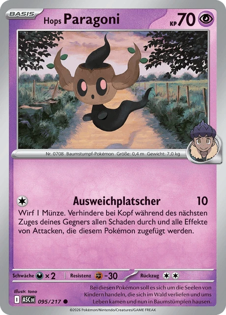 Hops Paragoni – Reverse Holo · Poké Ball