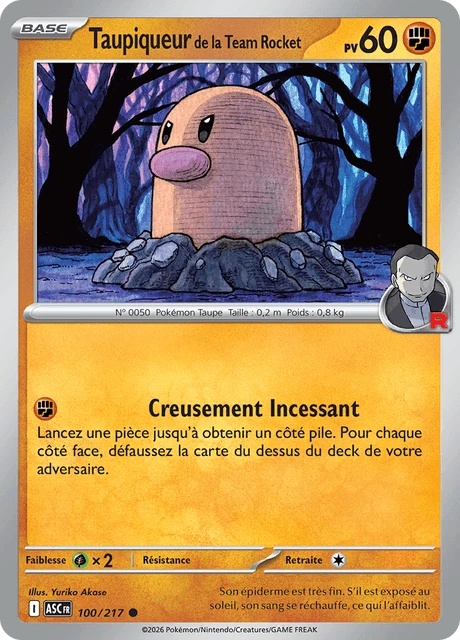 Taupiqueur de la Team Rocket – Normal