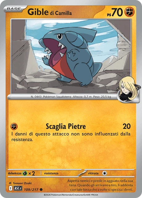 Gible di Camilla – Normal