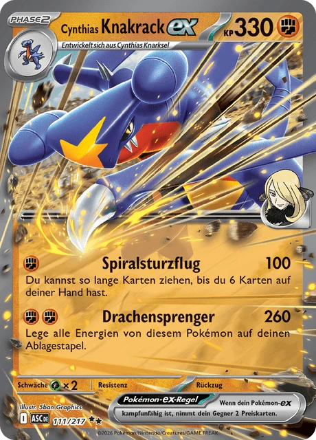Cynthias Knakrack-ex – Holo