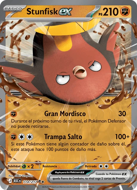 Stunfisk ex – Holo