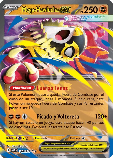 Mega-Hawlucha ex – Holo