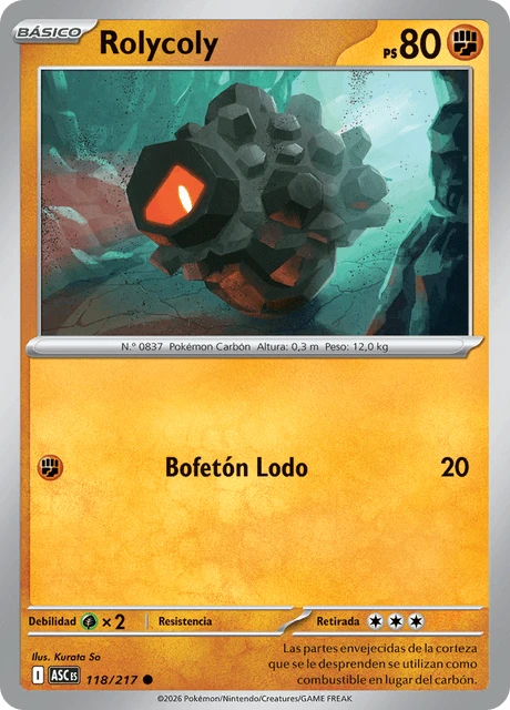 Rolycoly – Reverse Holo · Energy Symbol