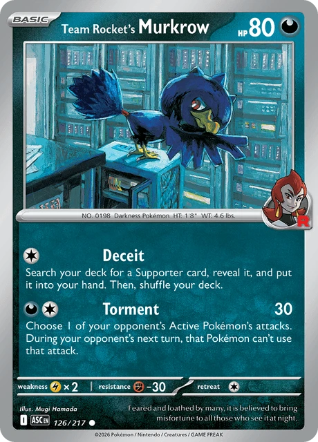 Team Rocket's Murkrow – Normal