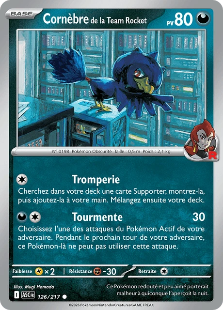 Cornèbre de la Team Rocket – Normal