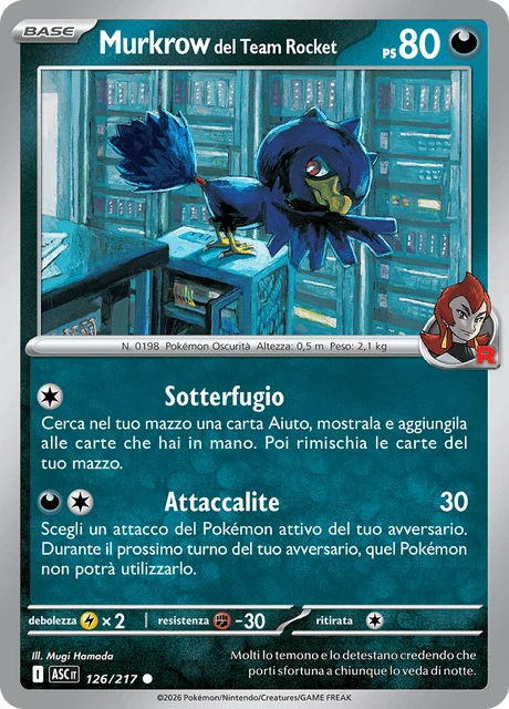 Murkrow del Team Rocket – Normal