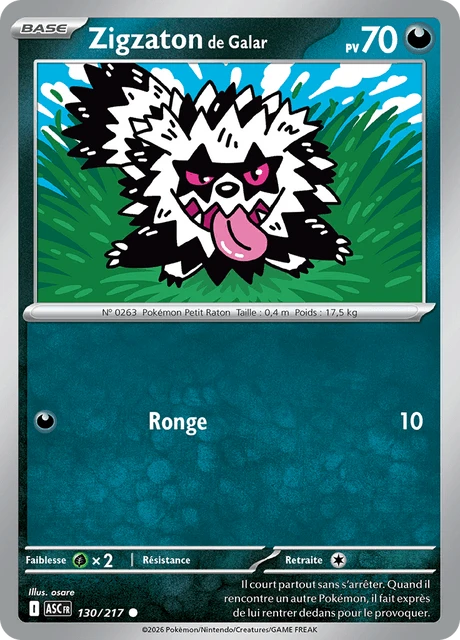 Zigzaton de Galar – Normal