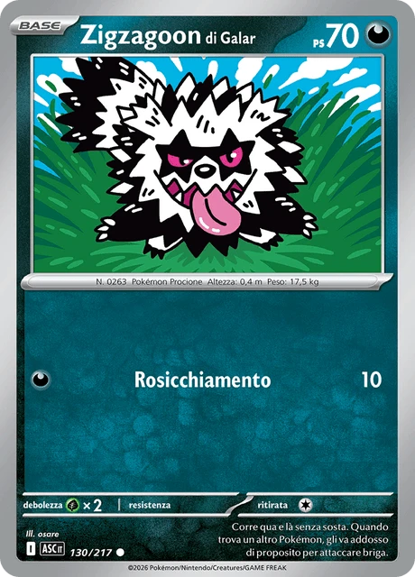 Zigzagoon di Galar – Normal