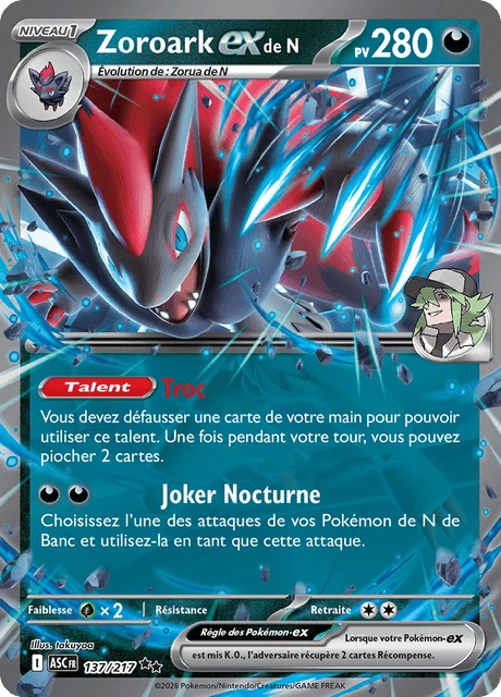 Zoroark-ex de N
