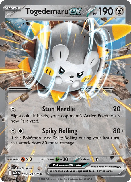 Togedemaru ex – Holo