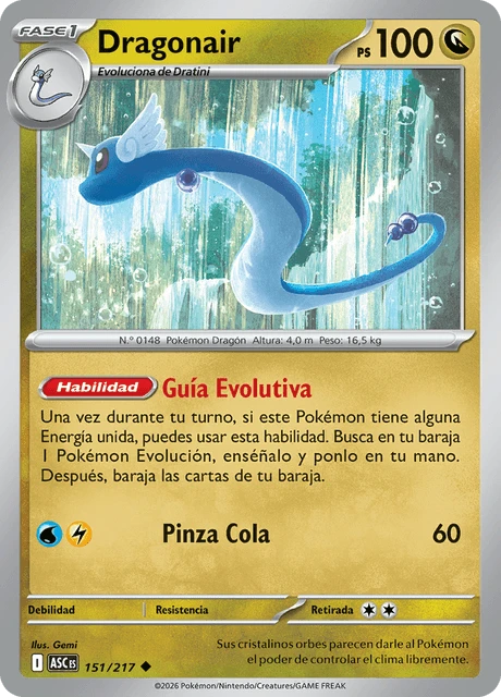 Dragonair – Reverse Holo · Energy Symbol