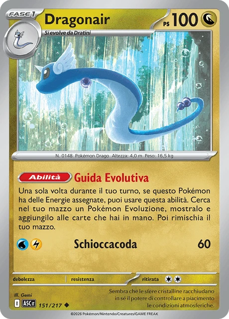 Dragonair – Reverse Holo · Energy Symbol