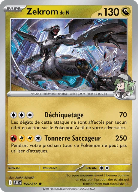 Zekrom de N – Reverse Holo · Poké Ball