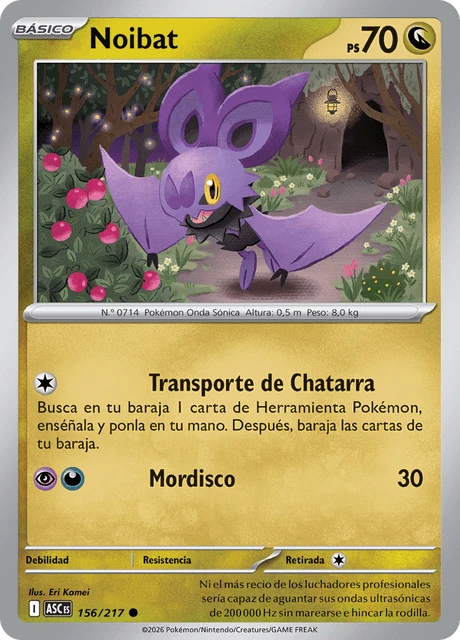 Noibat – Reverse Holo · Energy Symbol