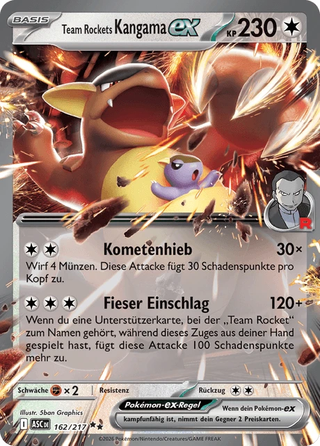 Team Rockets Kangama-ex – Holo