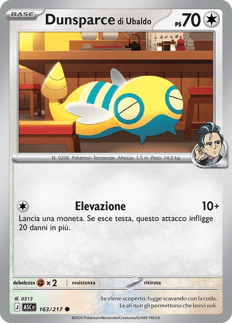 Dunsparce di Ubaldo – Normal