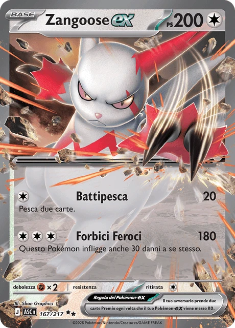 Zangoose-ex – Holo