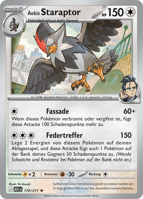 Aokis Staraptor – Holo