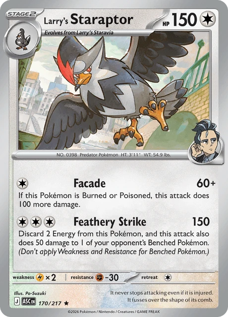 Larry's Staraptor – Holo