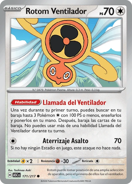 Rotom Ventilador – Normal