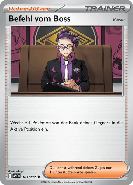 Befehl vom Boss – Reverse Holo