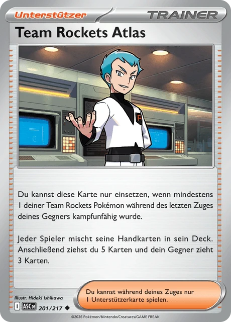 Team Rockets Atlas – Reverse Holo