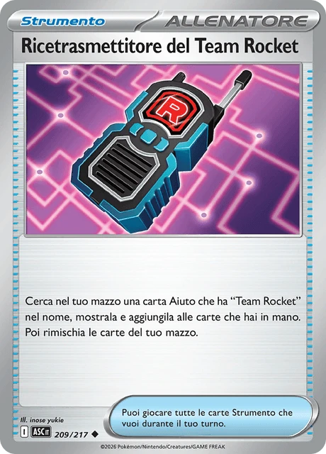 Ricetrasmettitore del Team Rocket – Reverse Holo