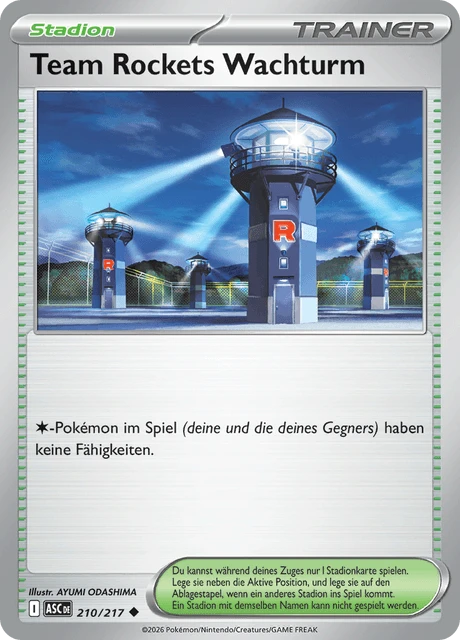 Team Rockets Wachturm – Reverse Holo