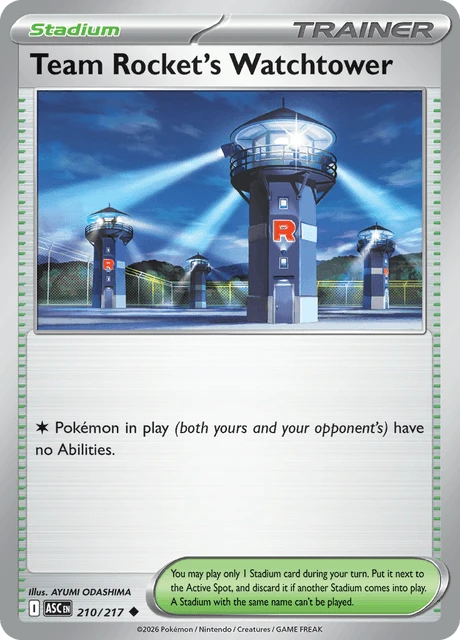 Team Rocket's Watchtower – Normal