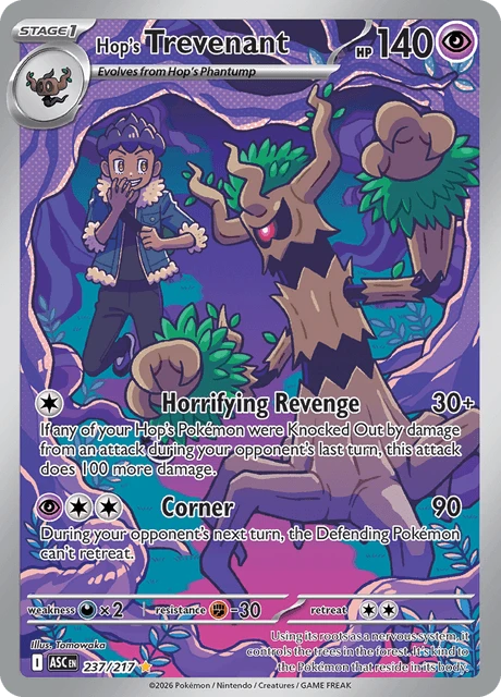 Hop's Trevenant – Holo