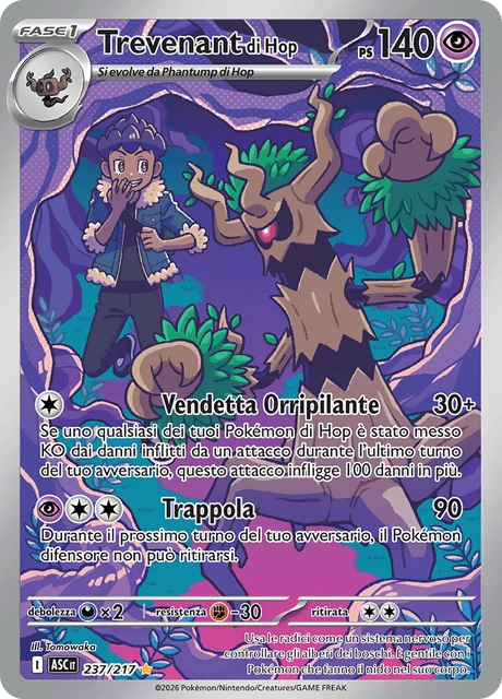 Trevenant di Hop – Holo