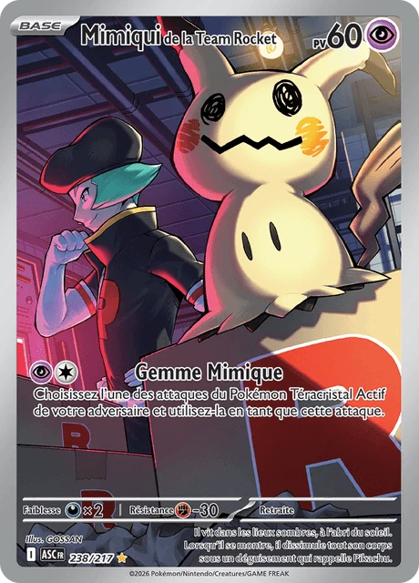 Mimiqui de la Team Rocket – Holo
