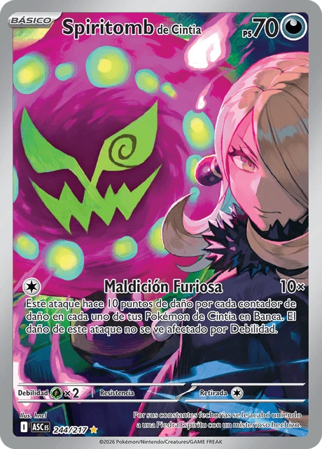 Spiritomb de Cintia – Holo