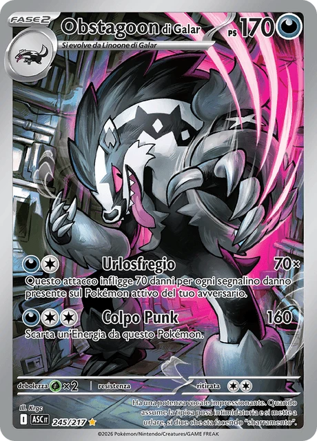 Obstagoon di Galar – Holo
