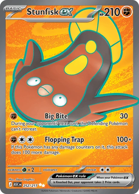 Stunfisk ex – Holo