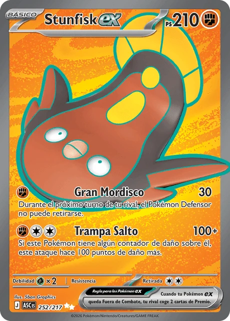 Stunfisk ex – Holo