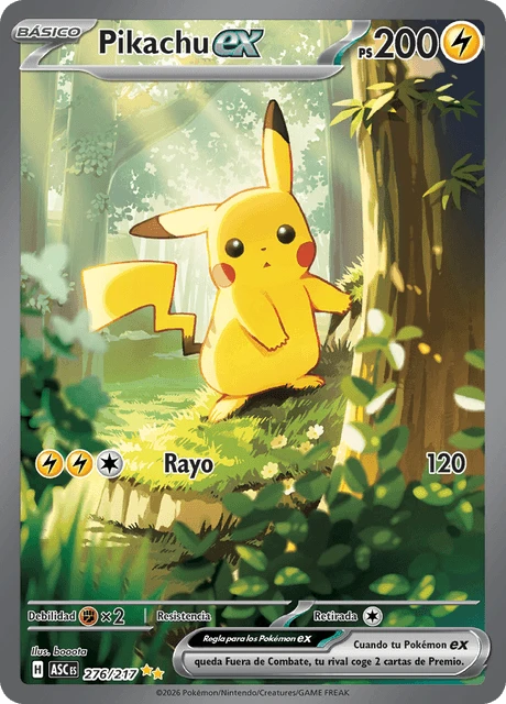 Pikachu ex – Holo