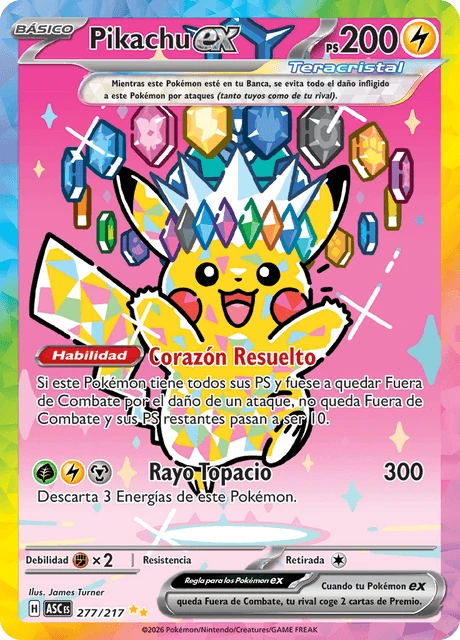 Pikachu ex – Holo